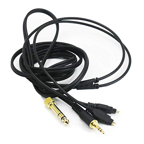 NewFantasia Replacement Audio Upgrade Cable Compatible with Sennheiser  HD650, HD600, HD580, HD660S, HD58X, HD565, HD545, HD535, HD525, HD265,  Massdrop HD6XX Headphones 3meters/9.9feet Electronics