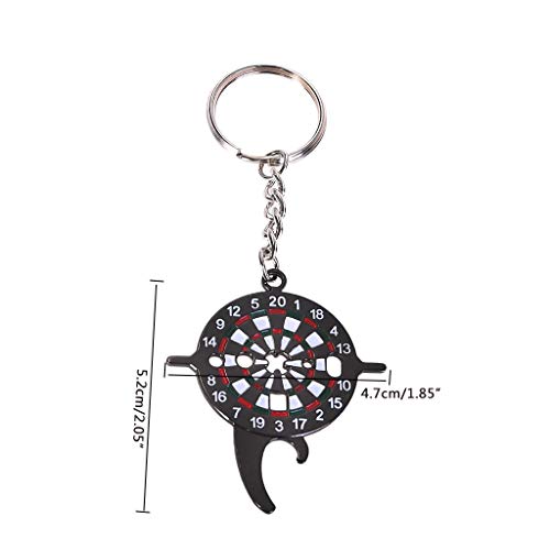 Keychain Dart Wrench Tool Tighten Darts Shafts Beer Bottle Opener Indoor Game