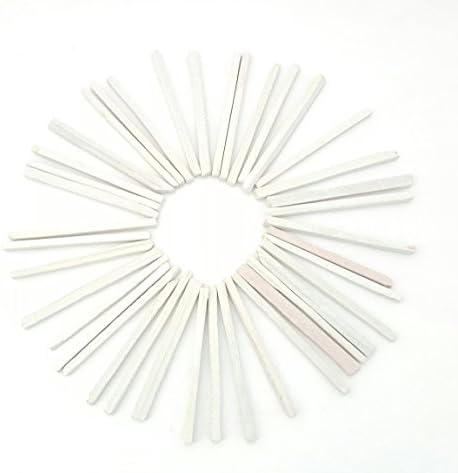 Slate Pencils White Color Pack of 40 Pencils 325 Grams (480 Pencils Dozen Case, White)