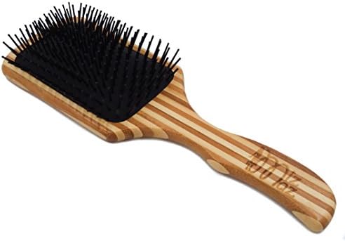 Eco-Friendly Natural Lightweight Bamboo Healthy Hair Paddle Brush