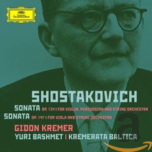 Kremer Bashmet Kremerata Baltica Shostakovich Dmitri Kremerata Baltica Shostakovich Violin Viola Sonatas Amazon Com Music