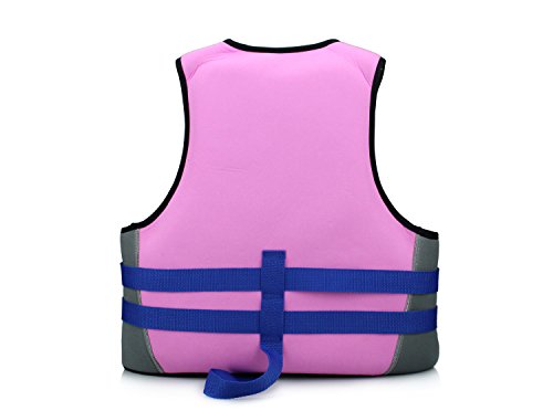 Child Buoyancy Aid swim vest - (2018 New Design) Kids Neoprene Swim Jacket, Suitable for 7 To 8 Years Old the water sports