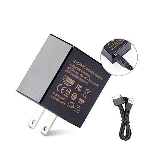 TFDirect 6.5V Replacement AC Adapter Power Charger with USB Cable for Barnes & Noble eReader NOOK HD 7" and HD + 9" BNTV400 & BNTV600
