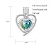Vie Jeune 10pcs Silver Pearl Cage Locket Pendants, Essential Oil Diffuser DIY Necklace Bracelet Jewelry Making Craft, Bulk Beads Aromatherapy Diffuser Charms Gifts for Women (Hearts)