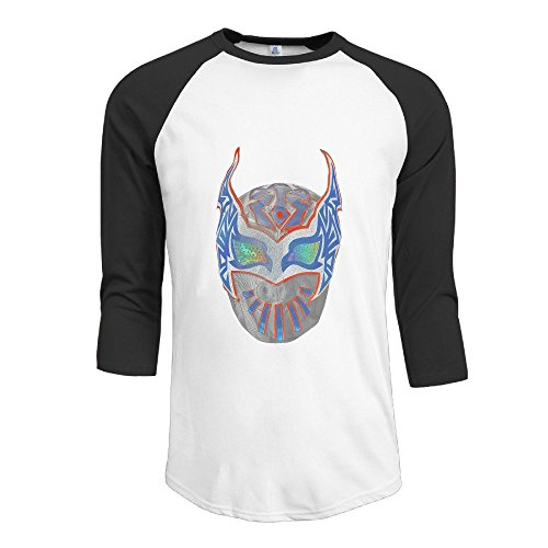 Kalisto Wrestler Logo Mask Burnout Jersey
