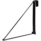 Easy-Up Collapsible Clothing Hanger | Space-Saving Design | Steel Construction | Fits Standard 2" Stall Walls | Folds Flat When Not in Use | 5-Year Warranty