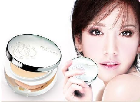 Sale-Mistine Number1 Platinum BB Perfect Press Powder Foundation SPF22- for medium skin (Product of Thailand)
