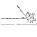 YOY Fashion Long Hair Decor Chinese Traditional Style Women Girls Hair Stick Hairpin Hair Making Accessory with Butterfly,Peacock Blue