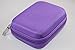 Essential Oil Carrying Case Holds 10 Bottles Perfect for Roller Bottles 5ml - 10ml Multiple Colors! (2 Pack, Purple)