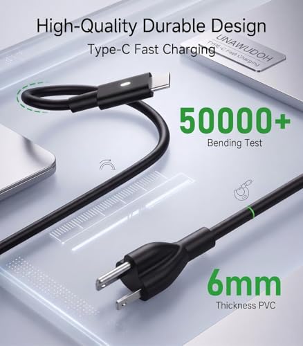 130W USB C Laptop Charger Compatible with Dell Precision 5530 5550 5560 5570 5750 5760 5770,Latitude 5401 5411 5501 5511 5520,XPS 15 17 9575 9500 9700 Power Supply Cord (DA130PM170 HA130PM170 0K00F5)