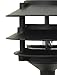 Moonrays 95725 Low Voltage 3-Tier Diecast Aluminum Path Light Fixture, Black