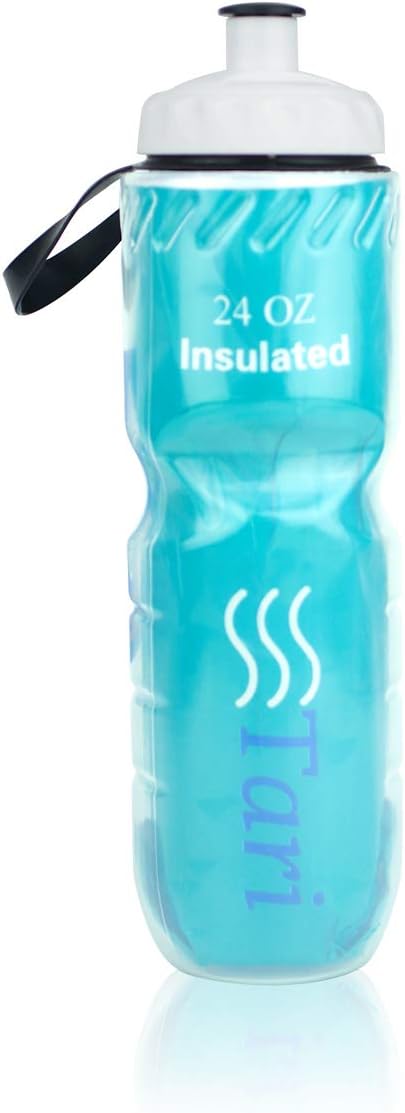 Tari Insulated Squeeze Water Bottle - 24oz