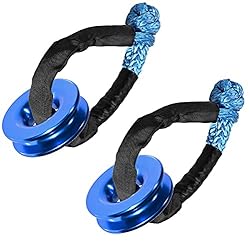 Astra Depot Blue Kit 2X Recovery Snatch Ring + 2X