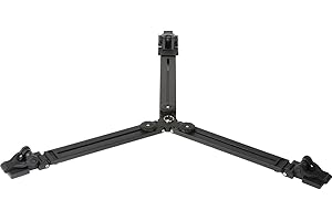 Manfrotto 165MV Ground Level Tripod Spreader for Twin Spiked Metal Feet (Black)