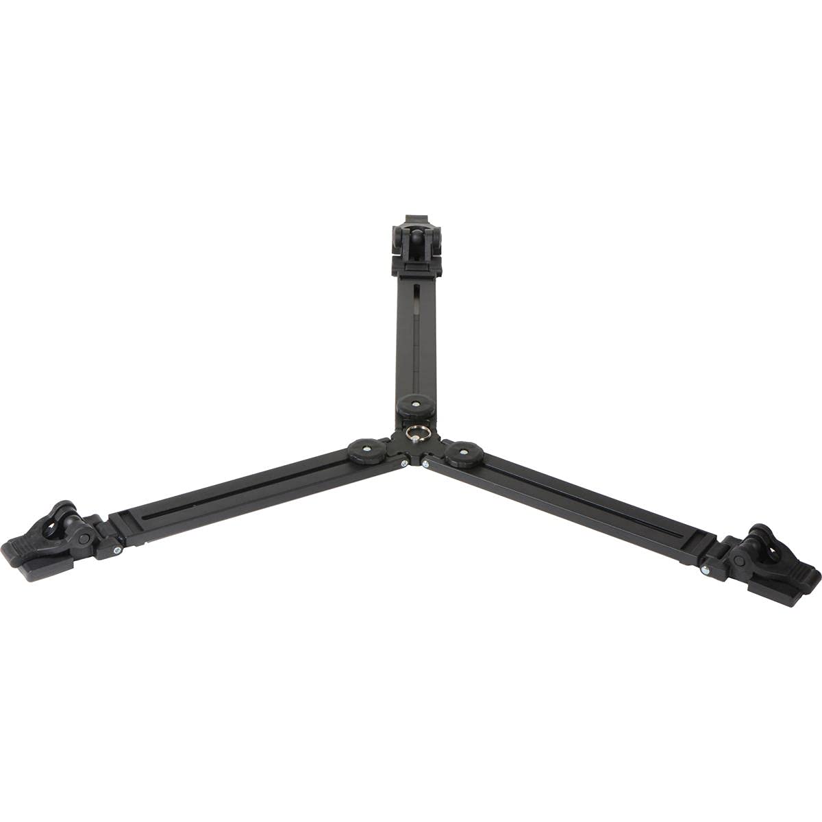 Manfrotto 165MV Ground Level Tripod Spreader For Video Tripods Fitted With Twin Spiked Metal Feet, Black