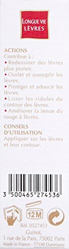 Guinot Longue Vie Levres 15ml Lip Balm Cream Plumping Smoothing Wrinkles view 3