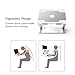 Laptop Stand, Boyata Laptop Holder: Multi-Angle Stand with Heat-Vent to Elevate Laptop, Adjustable Notebook Stand for Laptop (up to 17 inches) Including MacBook Pro/Air, Surface Laptop,Toshiba, HPthumb 1