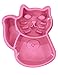 Katzy Kraft Fun Slow Feed Interactive Pet Bowl for Dog or Cat Stop Bloat and Choking for Food and Water