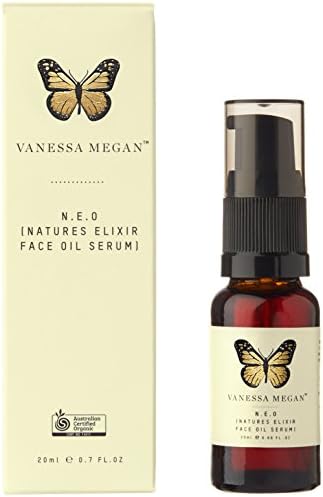 Vanessa Megan Natures Elixir Face Oil 20ml Australian-certified Organic 100% Natural Chemical-free