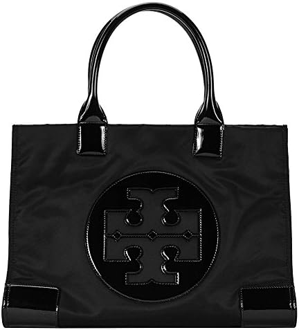 Tory Burch Nylon Ella Tote Bag 50009811-009 Black/Black
