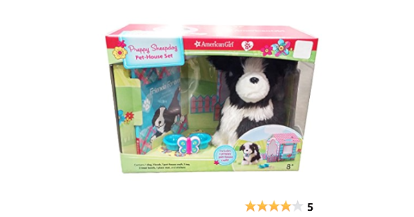 american girl sheepdog pet set