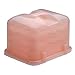 Cupcake Courier 36-Cupcake Plastic Storage Container, Petal Pink