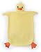 Apple Park Picnic Pal Organic 15" x 12" Blankie, Ducky