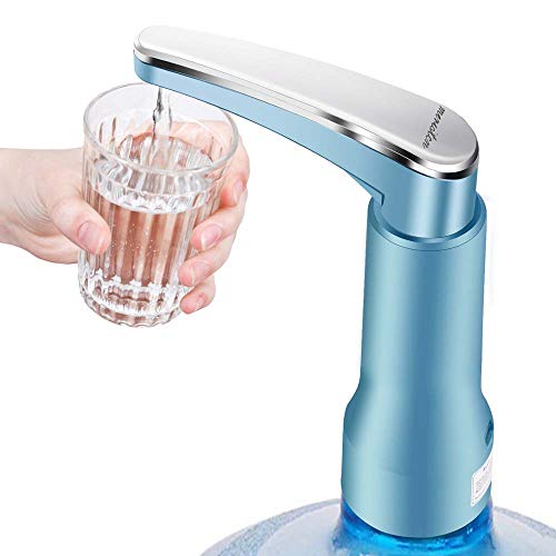 5 Gallon Water Bottle Dispenser, Portable Automatic Drinking Water Jug Dispenser Fits 1 To 5 Gallon Water Pump Usb Charging Water Dispenser for Home Kitchen and Outdoor Camping - Thumbnail 7