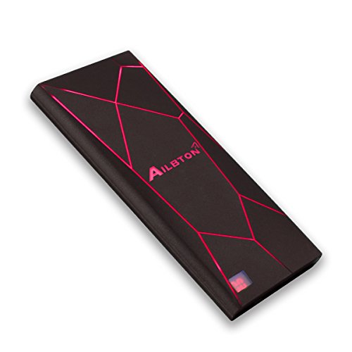 Portable Charger Ailbton Power Bank 8000mAh Capacity with Smart Digital Display Unique External Battery Pack w