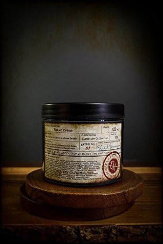 Ernest Hemingway Shave Cream - Fortified with High-performance Natural Alternatives - Stunning fragrance - 4oz by Hemingway Accoutrements