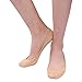 CozyWow Womens No Show Low Cut Bamboo Flats Boat Invisible Socks Non Slip 4-Pairs