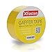 XFasten Yellow Gaffers Tape 2 Inch x 30 Yards, Cable Management Gaffer Tape, Ideal for Indoor, Outdoor Applications, Non-Reflective Matte Gaffing for Photography, Music, Film, Events
