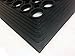 Shepherd Hardware 8103E Indoor/Outdoor Recycled Floor 36 x 60 x 1/2 Inches, Black Rubber Mat, 3' x 5' x 1/2