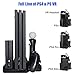 PS4 Stand Vertical Display Stand Charger for PlayStation PS VR Headset, PS4, Pro, Slim Console, DualShock 4 & Move Motion Controllerthumb 1