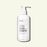 ATOMU Real Charcoal Shampoo Scalp Care Shampoo Calming Scalp Made with Naturally Fermented Ingredients Suitable for Sensitive Scalp Effectively Improves Itchiness No Parabens 10.14 fl oz