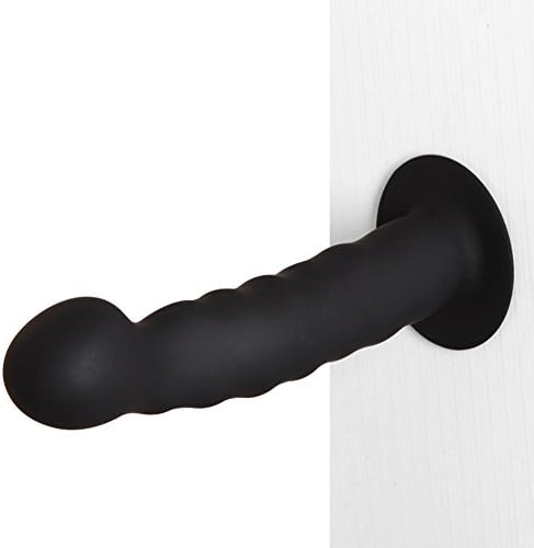 LILER Suction Cup Butt Anal Plug Prostate Massager - Body Safe Silicone - Best for Men, Women or Couples (Black)