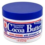 Hollywood Beauty Cocoa Butter with Vitamin-E 7.5 oz. (Case of 6)