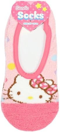 Amazon ハローキティ 大人フラットソックス 靴下 サンリオ モコモコ大人キャラクターソックス靴下 おもちゃ おもちゃ
