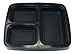 GOODLIFE Products [20 Pack] 3 Compartment Meal Prep Containers BPA Free Portion Control Bento Boxes (20pack, 3 compartment)