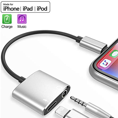For iphone Headphone Adapter 3.5mm Jack for iphone XS/Xmax/XR/X/8/8plus