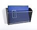 DESIGNA File Binder Holder Wall Mount, Mesh Bin Office Wall Folder File Letter Magazine Hanging Mail Organizer Black