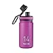 Takeya Originals Vacuum-Insulated Stainless-Steel Water Bottle, 14oz, Orchid
