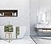 White Classic Luxury Cotton Bath Towels Large - | Highly Absorbent Hotel spa Collection Bathroom Towel | 27x54 Inch | Set of 4 (Dark Green, 4)
