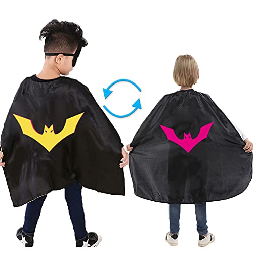 NFTX Superhero Capes For Kids - Double Sided Cape With Mask Costume Set For Boys Girls - View #9