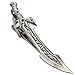 Dannyshi Mens Classic Metal Tie Bar Clip (Knife)