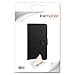kwmobile Elegant synthetic leather case for the Huawei Ascend G520 / G525 with magnetic fastener and stand function in black