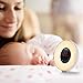 Salute ZJB00221-Wake02-Gm6  Wake Up Sunrise Light Alarm Clock, FM Radio, Sunset Simulator, 6 Natural Sounds, 7 Color Night Light, 11 Mode Brightness, Touch Control, Smart Snooze Function, USB Charger For Heavy Sleepers