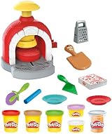 Play-Doh Kitchen Creations Pizza Oven Set with 6 Colors and Tools view 13