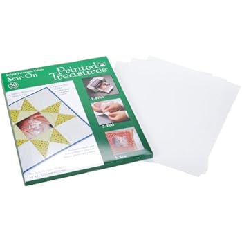 Jacquard Ink Jet Fabric 8.5-Inchx11-Inch Sheets, Cotton, 10-Pack ...