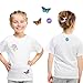 Budicool Flowers Butterfly Iron on Patches Embroidery Applique Patches for Clothes Jeans (Pack of 16 Pieces)
